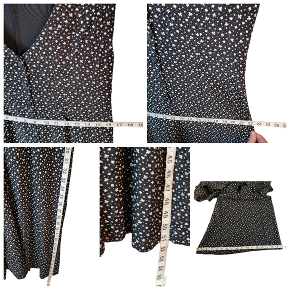 My Michelle Spade Diamond Heart Club Polka Dot AOP Vintage 80's Jumpsuit 11 - Picture 15 of 15